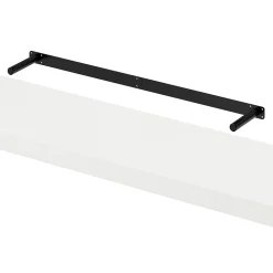 Tablette murale avec fixation invisible GoodHome Cusko blanc 118 cm