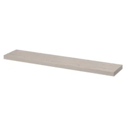 Tablette murale avec fixation invisible GoodHome Cusko effet chêne clair 118 cm