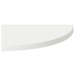 Tablette murale d'angle Form Rigga blanc 25 cm