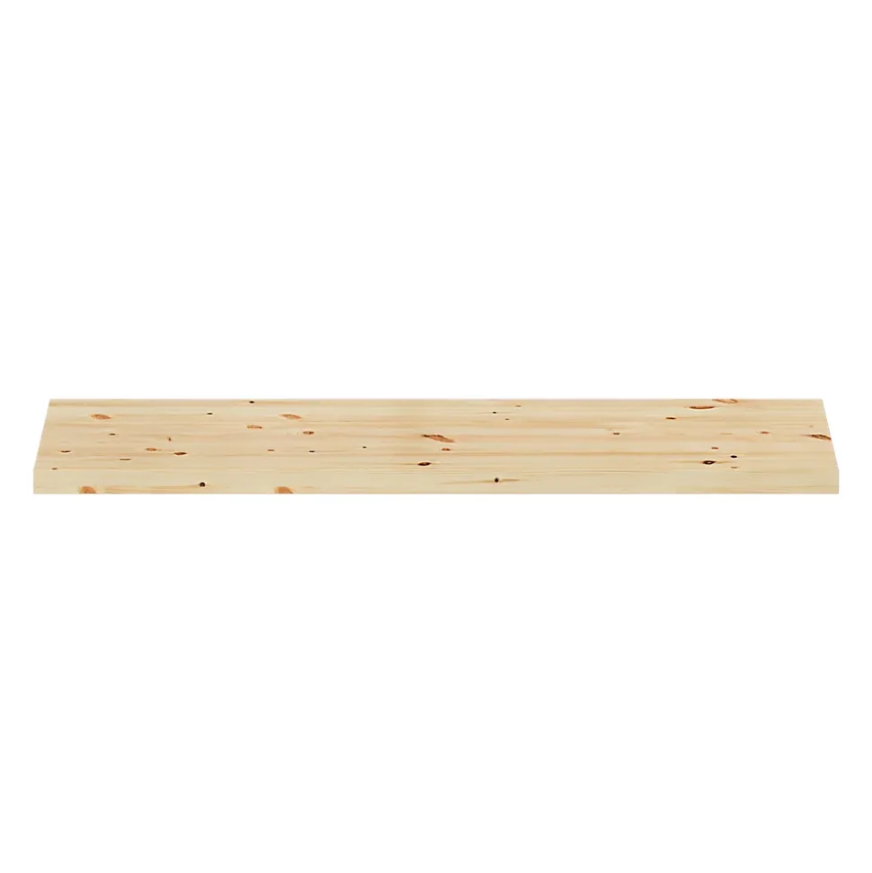 Tablette murale en pin GoodHome Rigga L. 60 cm