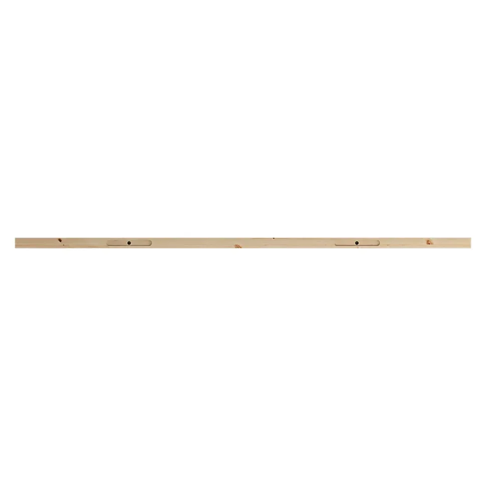 Tablette murale en pin massif GoodHome Rigga L. 80 cm