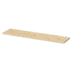 Tablette murale en pin massif GoodHome Rigga L. 80 cm
