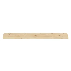 Tablette murale en pin massif GoodHome Rigga L. 80 cm