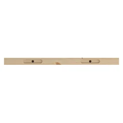 Tablette murale en pin massif GoodHome Rigga L. 30 cm