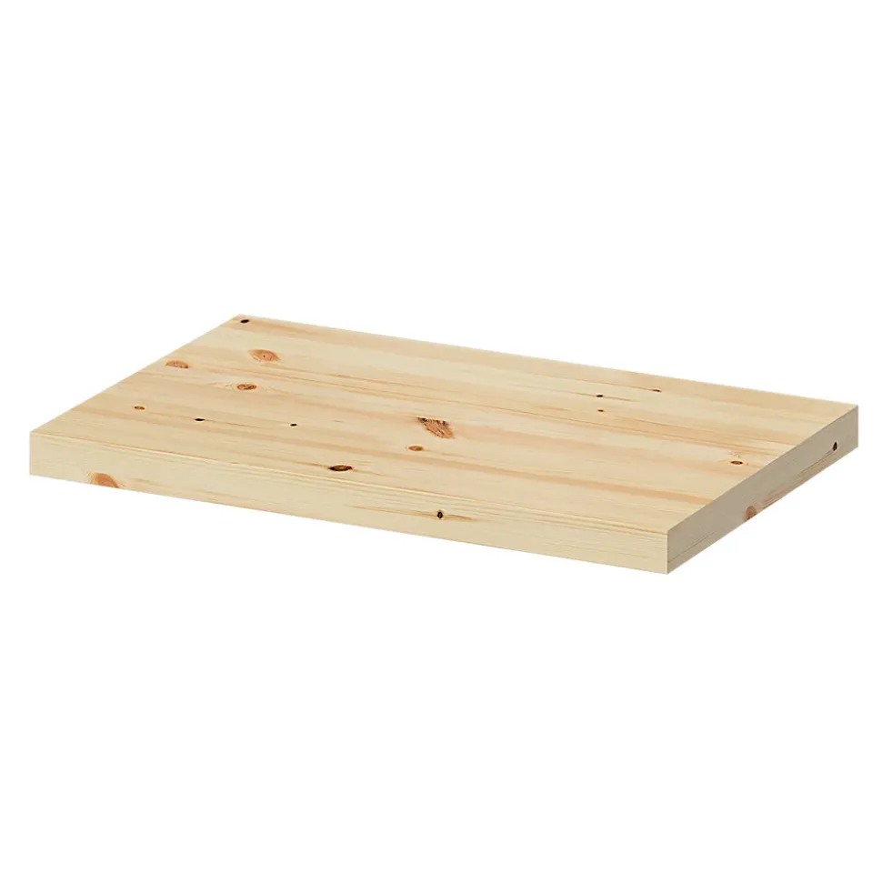 Tablette murale en pin massif GoodHome Rigga L. 30 cm