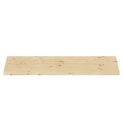 Tablette murale en pin massif GoodHome Rigga L. 60 x P. 29 cm