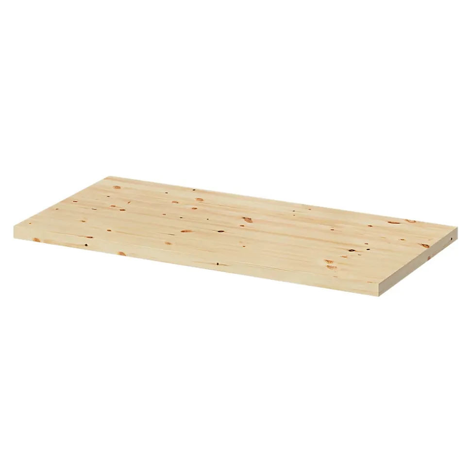 Tablette murale en pin massif GoodHome Rigga L. 60 x P. 29 cm