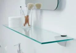 Tablette murale en verre Form Eono 60 cm