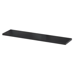 Tablette murale Form Rigga noir 80 cm