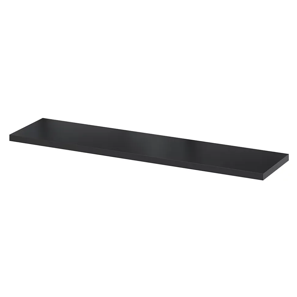 Tablette murale Form Rigga noir 80 cm