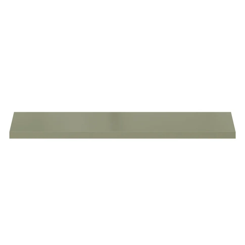 Tablette murale GoodHome Rigga vert L. 60 cm