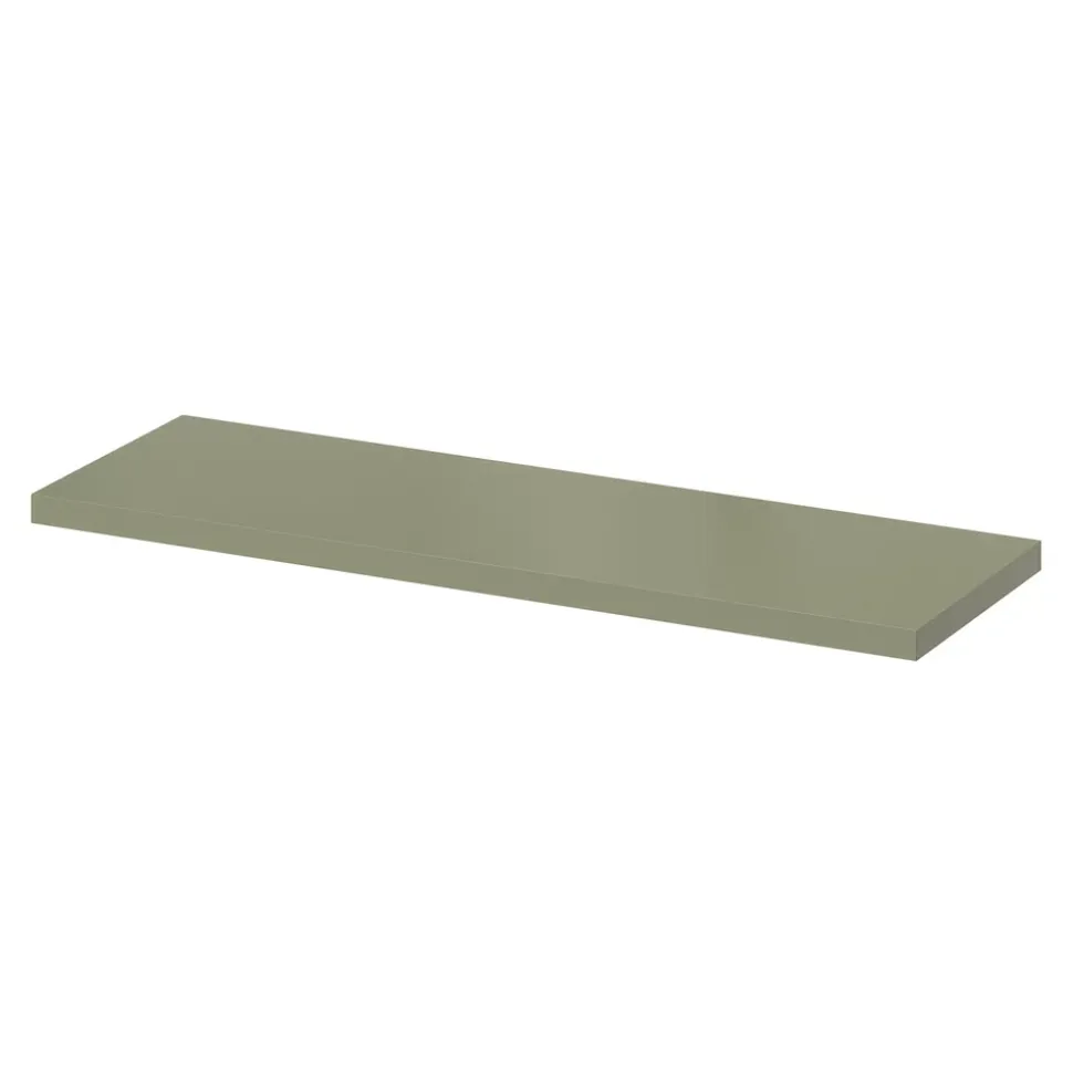 Tablette murale GoodHome Rigga vert L. 60 cm