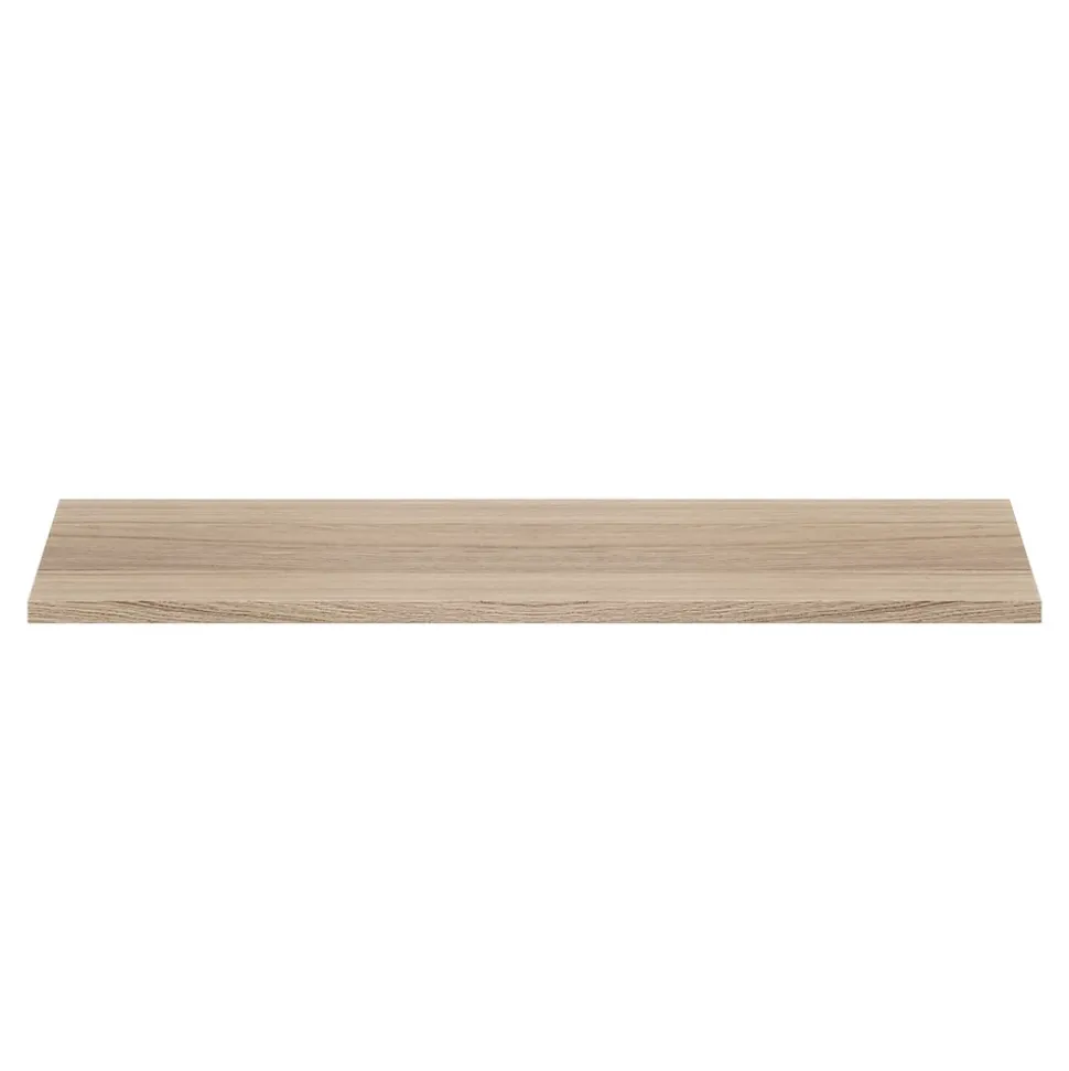 Tablette murale GoodHome Rigga effet chêne L. 80 cm