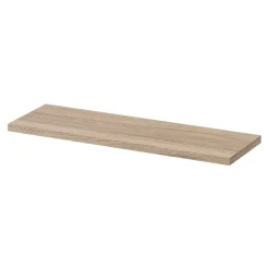 Tablette murale GoodHome Rigga effet chêne clair L. 60 cm