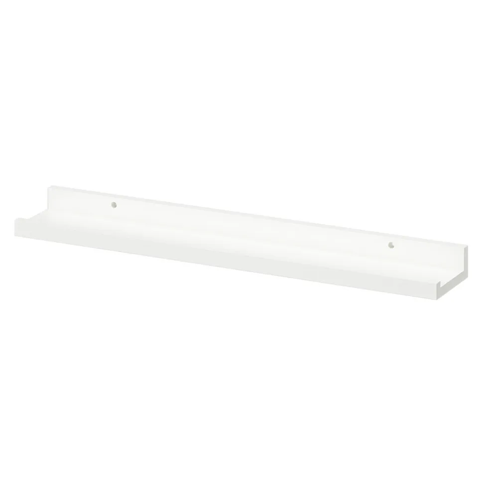 Tablette murale pour cadre photo GoodHome Rigga blanc L. 60 cm
