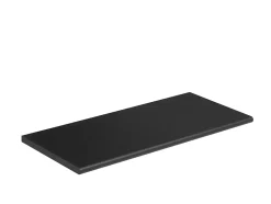 Tablette murale rectangulaire noir Joker L.90 x P.18 x ép.1,8 cm Format