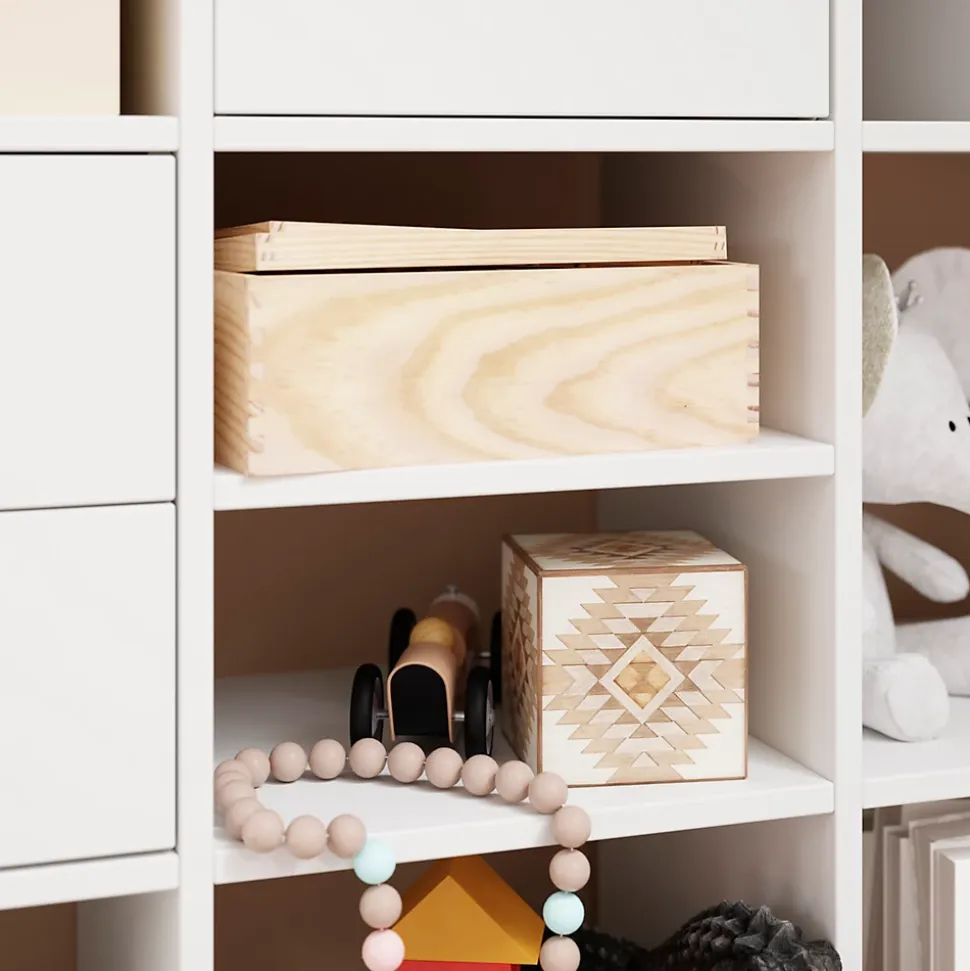 Tablette pour étagère cube GoodHome Mixxit blanc