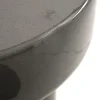 Tabouret / table d'appoint en céramique grise