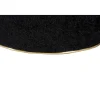 Tabouret Carré Déco "Contessa" 60cm Noir & Or