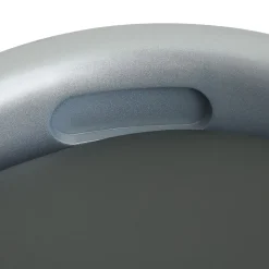 Tabouret coffre de rangement DANIEL, gris