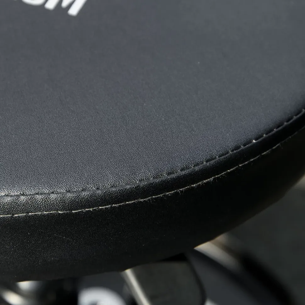 Tabouret de mécanicien pivotant réglable servante d'atelier 2 en 1 - plateau outils - charge max. 10 Kg - acier PU noir