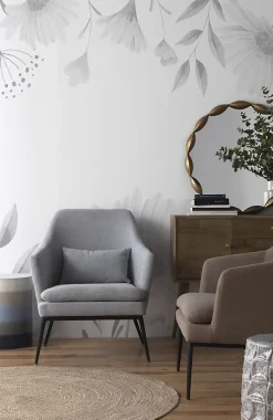 Tabouret de table en céramique bleu-gris