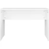 Tabouret de toilette Blanc 70x35x45 cm Bois d'ingénierie vidaXL