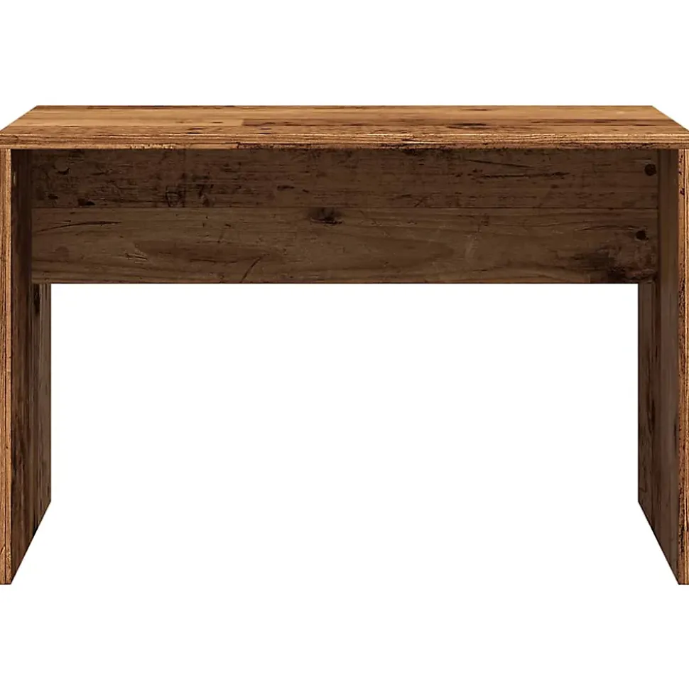 Tabouret de toilette vieux bois 70x35x45 cm bois d'ingénierie vidaXL