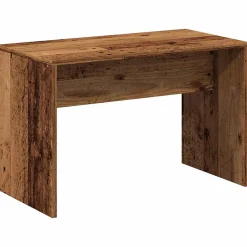 Tabouret de toilette vieux bois 70x35x45 cm bois d'ingénierie vidaXL