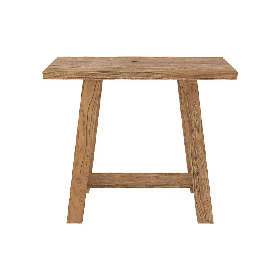 Tabouret en bois de teck recyclé - Dao
