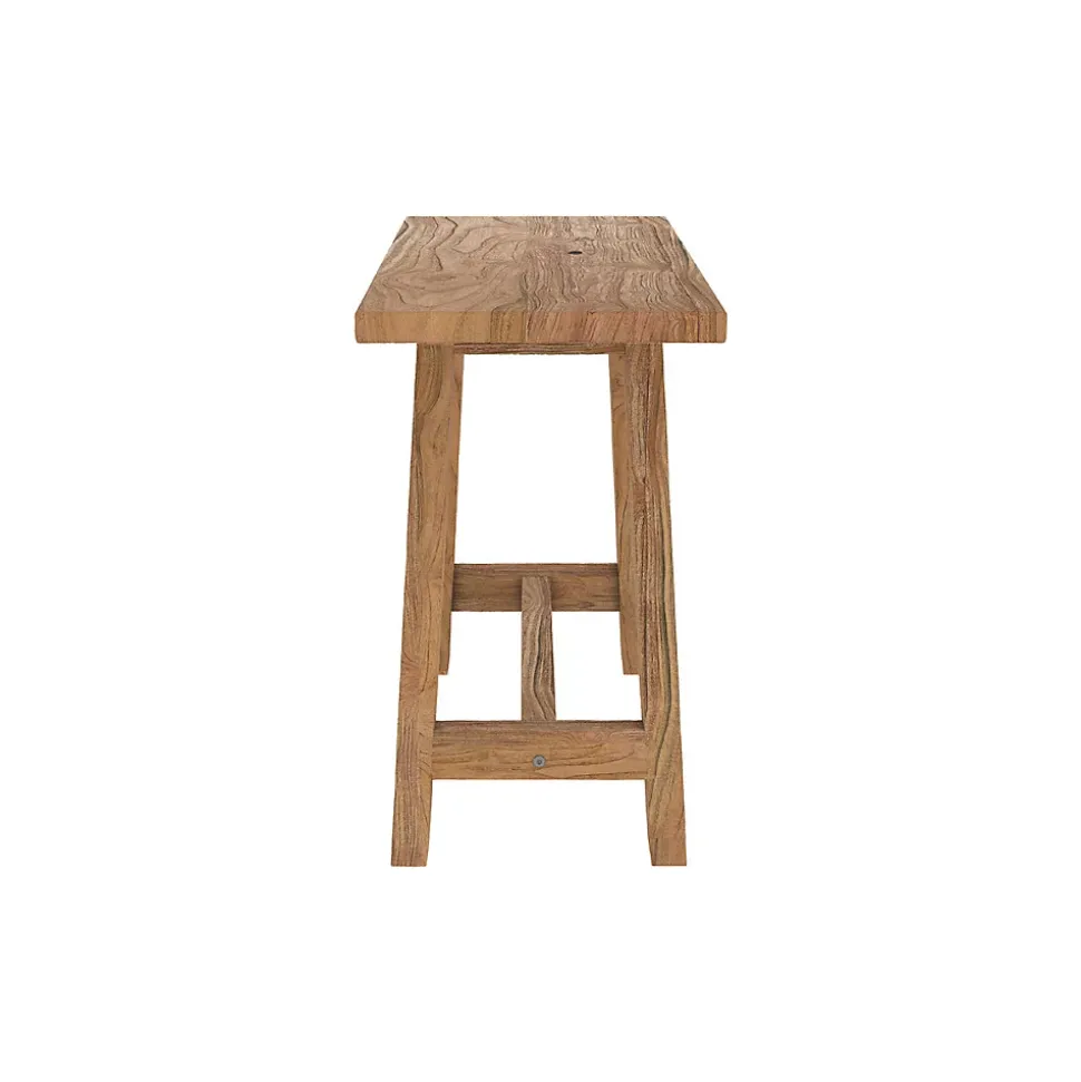 Tabouret en bois de teck recyclé - Dao