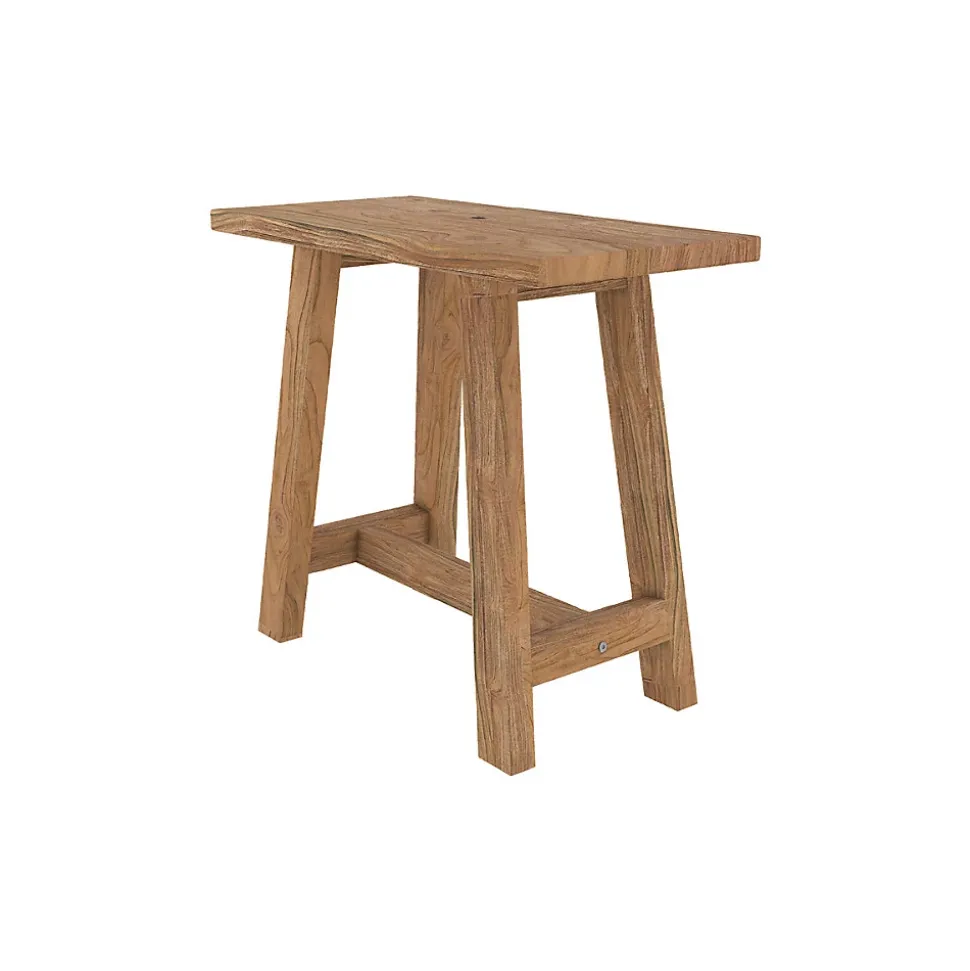 Tabouret en bois de teck recyclé - Dao