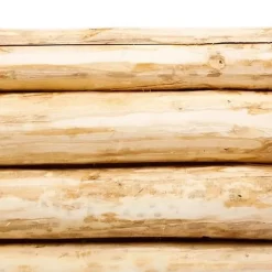 Tabouret en bois Woody - H.32 cm - Naturel