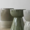 Tabouret en céramique couleur vert