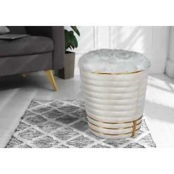 Tabouret en Tissu