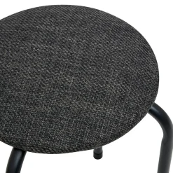 Tabouret Flexy Plus tissu chiné - Gris- 5five
