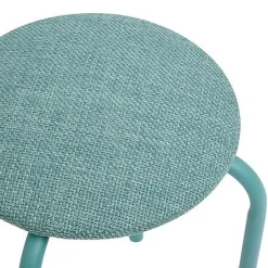 Tabouret Flexy Plus vert céladon en tissu chiné - Vert céladon- 5five