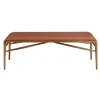 Tabouret Moderne en Similicuir Marron pour Chambre à Coucher