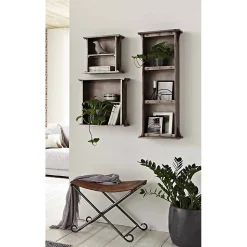 Tabouret Pliable en Cuir 