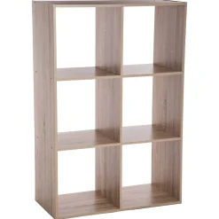 Étagère 6 cases Effet bois naturel Mix N' Modul - 5Five