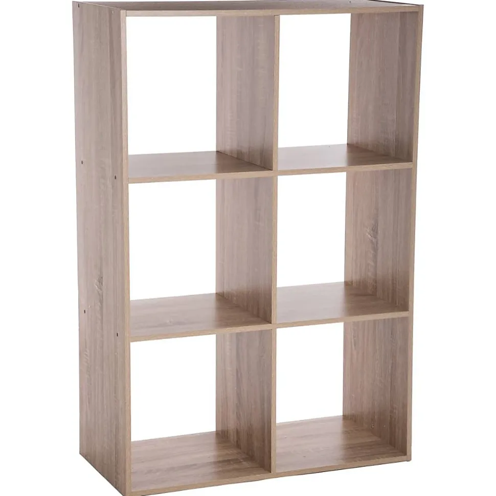 Étagère 6 cases Effet bois naturel Mix N' Modul - 5Five