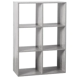 Étagère 6 cases Effet chêne gris Mix N' Modul - 5Five