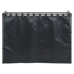 Étagère à chaussures Sel 80 x 32 x 60 cm noir en.casa