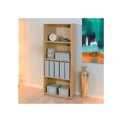 étagère 4 Niveaux "Delnice" 145cm Chêne Sonoma