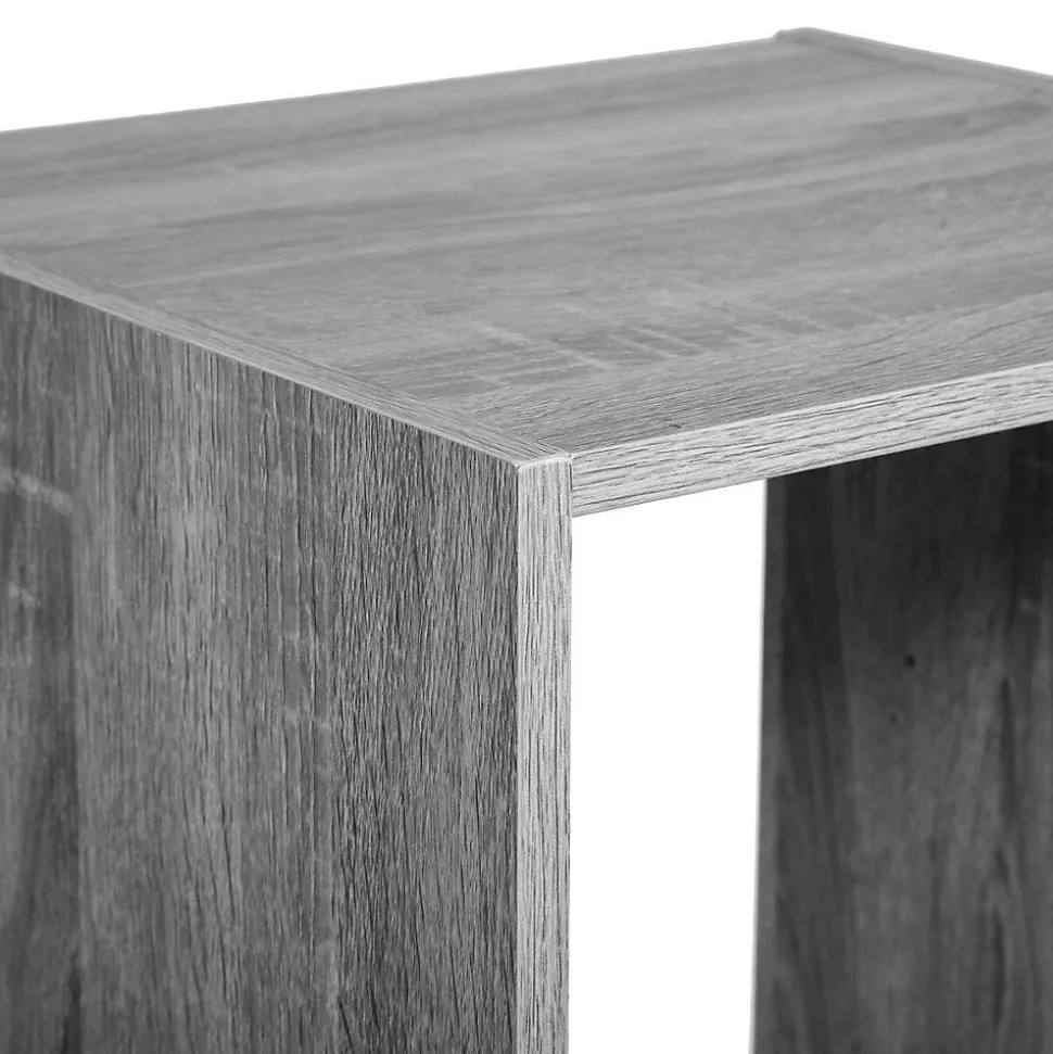 Étagère colonne 4 cases Effet chêne gris Mix N' Modul - 5Five