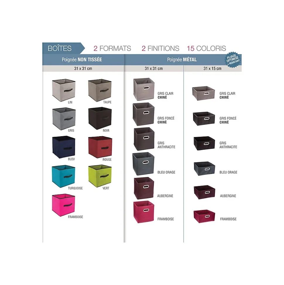 Étagère colonne 3 cases Effet chêne naturel Mix N' Modul - 5Five
