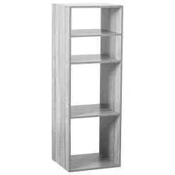 Étagère colonne 4 cases Effet chêne gris Mix N' Modul - 5Five