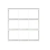 Étagère cube 9 casiers décor blanc - Classico