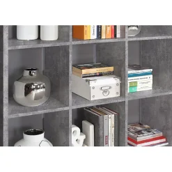 Étagère cube 9 casiers décor béton - Classico