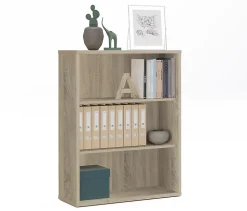 Étagère de bureau coloris Cambrian - Hauteur 99.5 x Longueur 75.5 x Profondeur 33 cm